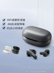 Philips | Tai Nghe Không Dây Bluetooth Hủy Tiếng Ồn Thể Thao Chất Lượng Cao