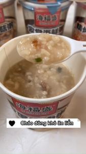 Cháo Đông Khô Ăn Liền Cháo Vị Hải Sản Bò Kho Trứng Bắc Thảo Gà Nấm Ăn Liền Siêu Ngon Hộp 38gram