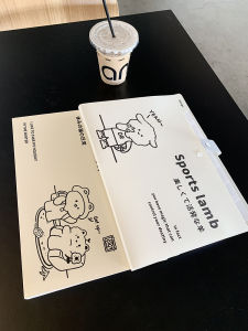 Cute A4 File Folder Student Multi-grid Classification Exam Paper Storage Accordion Bag Pregnancy Check Report Office Data Organizer Album