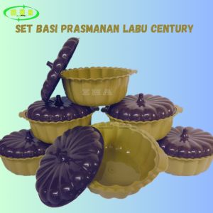 set 6 pcs  basi prasmanan wadah sayur tempat makanan