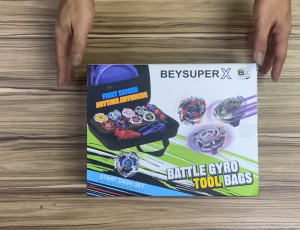 Mainan Gasing BX Brand Beyblade X Special Edition Bag Set GT 8 Pcs Gyro Toy Handle With Launcher Mini Beystadium Top Gyro Spinning