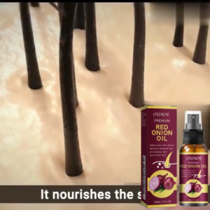 Ouhoe Onion Hair Dense Essential Oil – Onion Essence Hair Growth Oil Strong & Stable Moisturizing Hair Care Fast Growth & Anti Hair Loss for Women & Men