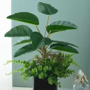 【SG Evergreen】Artificial Table Plant with Pot Fake Plants Small Plant Mini Plants for Home Office Desk Room Decoration