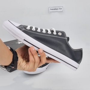 รองเท้าผ้าใบCONVERS All Star (หนัง) สวยแท้ ตรงปก100% รองเท้าผ้าใบผู้ชายและผู้หญิง รองเท้าหนัง พร้อมกล่อง G25A027