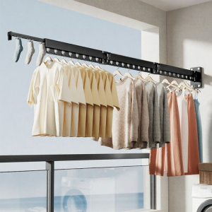 Extendable Retractable Drying Rack Wall Mounted