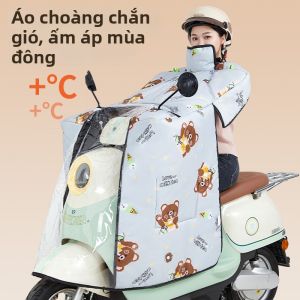 JUMU | Bao Che Chống Thấm Nước Chống Gió Dày