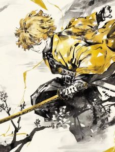 Bandai | Anime Khảm Tranh Gắn Đá-Nhân Vật D-Demon S-Slayer Full Tròn/Vuông Tự Làm Nghệ Thuật Trang Trí Tường Phòng Khách Không Gọng