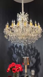 Crystal Chandelier Ceiling Lamp Nordic Led Chandelier Wedding Decoration Crystal Lamp Corridor Living Room Bedroom Decoration Ceiling Chandelier