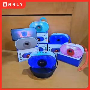 ERRLY A012 Speaker Bluetooth Wireless LED RGB Speaker Portable TWS 2 IN 1 + Stand Hp A-012
