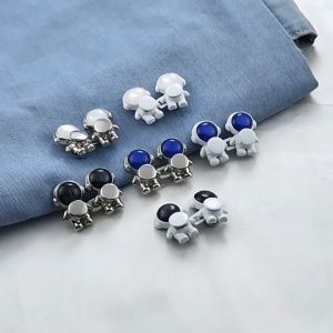 Nicedays🍒Kancing Pinggang Astronot Gesper yang Dapat Dilepas Tanpa Paku Kancing Pinggang Tanpa Jahit Pakaian Aksesoris Pakaian  Kancing Pinggang Jeans