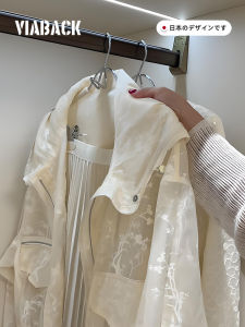 Set of Clothes Hangers with Clips for Skirts Anti-Slip Traceless Home Use Viaback Model 042314 Business Office Furniture