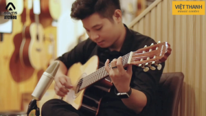 Guitar Acoustic Acutis ATC160Q Chính Hãng Bộ Đồ Chơi Bao Da & Ty Chỉnh Cán Tặng Capo - Nhập Khẩu Việt Nam