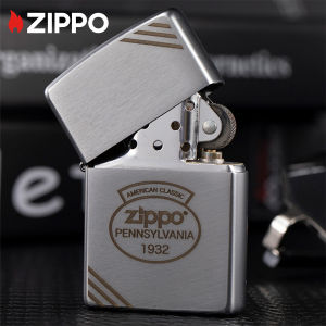 [Ship From KL]Zippo American Classic Logo Design Chrome Lighter | Zippo  M-49791-363