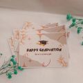 Kartu Ucapan Happy Graduation | Kartu Ucapan Wisuda Kelulusan | Greeting Card Happy Graduation. 