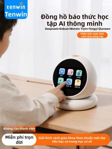 TEN-WIN | Đồng Hồ Báo Thức Thông Minh Giọng Nói AI cho Học Sinh