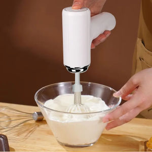 Electric Mixer Milk Frother Handheld Egg Beater Portable Beverage Coffee Machine Cake Cream Machine Kitchen Batter Mixer