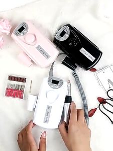 JOSLOVE Professional Rechargeable 30000 rpm Nail Drill Machine Set Portable for Acrylic UV Gel Polish