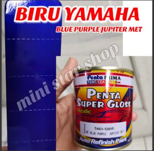 CAT PENTA SUPER GLOSS NC BLUE PURPLE JUPITER MET / BIRU YAMAHA ( 58015 )  ISI 200 GRAM CAT MOBIL / MOTOR / DUCO / PAINT / REFINISH PAINT