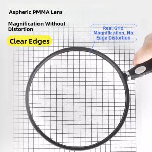 GEXINGYUE | Elderly Reading High-Definition Aspheric Magnifying Glass 30x