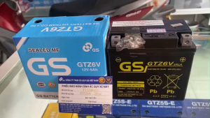 Bình Ắc Quy xe máy GS GTZ6V (12V - 5Ah) dùng cho xe PCX Vision Lead125Sh ViệtWinner Air Blade