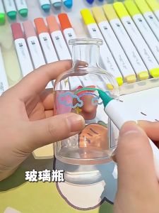 ปากกาสี ปากกาอะคริลิค สีเมจิก 12/24/36สี ล้างทำความสะอาดได้ มือเด็กไม่สกปรก แห้งเร็ว ภาพวาด DIY สามารถทำได้บนวัตถุใด marker pen