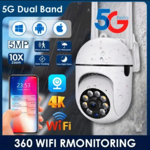 APP กล้องวงจรปิด Wifi 5G/2.4G 2เสา HD 1080P กล้องวงจรปิดไร้สาย Security IP Camera กล้องรักษาความปลอดภัย 3.0/5.0 MP เชื่อมไวไฟ คมชัดกลางวัน กลา