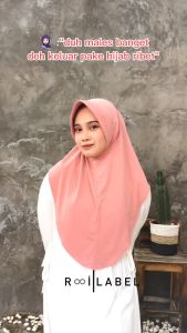 Jilbab Instan Bergo Alwa Pinguin Jersey Bergo Hamidah Menutup Dada