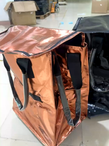 Specool® Large-capacity Foldable Shopping Bag with Detachable Wheels Thickened Thermal Insulation Shopping Trolley