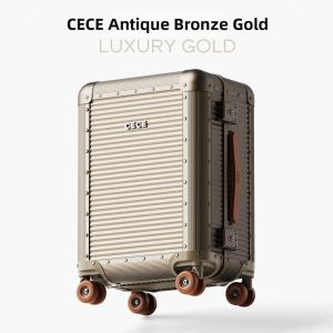 cece | Aluminum-Magnesium Business Travel Luggage 20inch