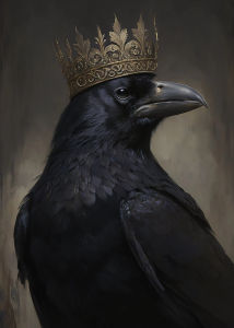 DIY Oil Painting By Numbers Kit Victorian Gothic Black Raven Paint By Numbers Diy Numbers Painting Art On Canvas By Numbers