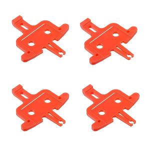 Pack of 4 Bicycle Brake Spacer Disc Mountain Bike Hydraulic Brakes Pads Professional Portable Outdoor Cycling Parts