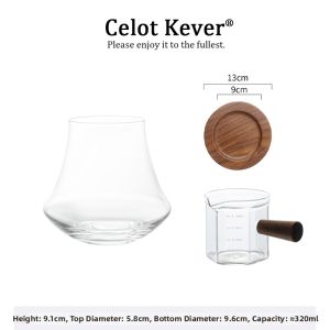 Elegant Creative Glass Coffee Cup