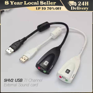 For Windows Mac Linux Pc Laptop Sound Card with 3.5mm Headphone and Microphone Jack Usb Audio Adapter External Sound Card