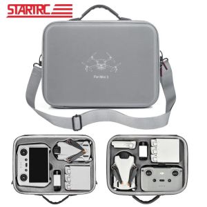 STARTRC Mini 3 / Mini 3 Pro กระเป๋าสะพายไหล่ All-In-One Shoulder Bag - PU Handbag, Portable, Waterproof, Mini 3 / Mini 3 Pro Drone Accessories Storage Bag