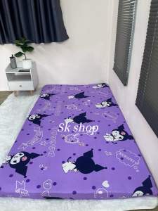ที่นอนปิกนิค ขนาด 3.5 ฟุต (หนา 2.5") ที่นอนเอนกประสงค์ พับเก็บได้ พกพาสะดวก ลายการ์ตูนน่ารัก ปลอกถอดซักได้ มีลายหลากลาย คุณภาพดี