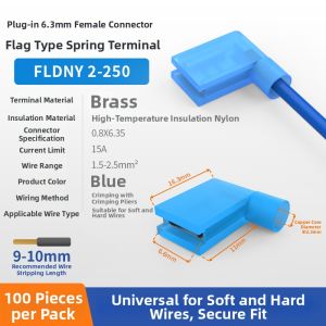 kuicc | Bend Connector Terminal 90 Degrees 2.5mm²