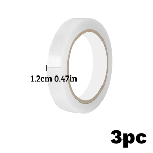 Clear Narrow Tape High Adhesive Invisibletransparent Tape Multi-Purpose for Craft Scrapbooking Gift Wrapping Office Document
