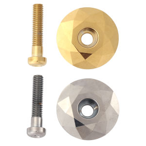 Xe Đạp Hợp kim nhôm ống Phuộc cap 28.6mm MTB đi xe đạp Tai nghe STEM Top Bát Bìa