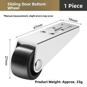 Besee | Door Support Track Silent Load-bearing