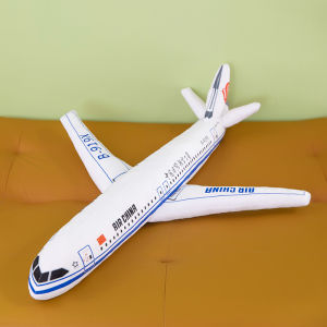 GUAIBUDIAN | Astronaut Plane Model Plush Toy Sleeping Pillow
