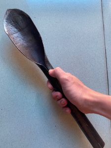 Thuổng xuổng (chiều dài 40cm 60cm 80cm) đào đất bằng sắt uống. Cáng liền