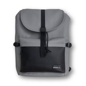 Dhon id Tas ransel FRANKY GRAY anti air waterproof Kulit backpack