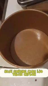 Paper Bowl Kraft Coklat + Tutup /Mangkuk Tahan Panas/360ml/500ml/650ml/800ml/ ISI 25 SET