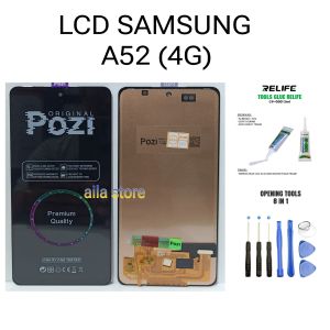 LCD TOUCHSCREEN SAMSUNG A52(4G)A525 ORIGINAL POZI FULL SET