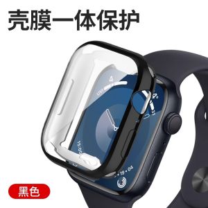 Ultra2 Full Screen Cover Tempered Glass Apple Watch S10 Protective Case Integrated Smart Watch Dial Accessories 42mm 46mm