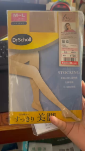 Quần tất mỏng ôm chân Dr.Scholl màu da tự nhiên (Size M-L) - Nhật Bản