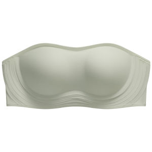 AIMO | Wireless Bra Invisible Foundation Liquid Anti Slip Gathered Small Chest Looks Big Seamless Strapless Bra For Women Youth Summer