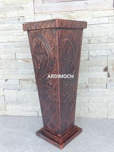 VAS kayu tinggi 50 cm ( List )