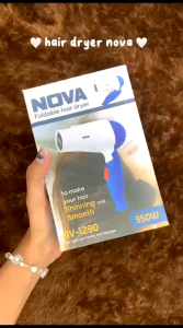 Hair Dryer Pengering Rambut Portable NOVA / Hair Dryer Pengering Rambut Mini Lipat