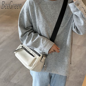 BeeGreen Women Soft Genuine Leather Shoulder Bag Casual Messenger Bag High Quality Travel Sling Bag